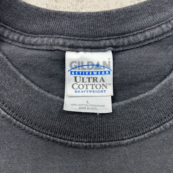 Vintage Pittsburgh Steelers Graphic Tee Mens Large Short Sleeve NFL Skyline - Picture 4 of 8